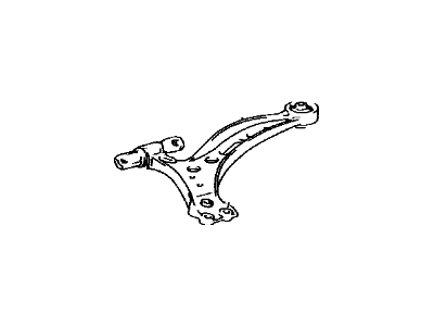 Lexus 48068-48010 Front Suspension Lower Control Arm Sub-Assembly, No.1 Right