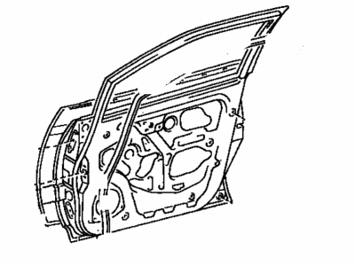 Lexus 67001-48010 Panel Sub-Assy, Front Door, RH