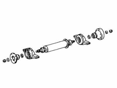 Lexus 37120-48010 Shaft Assy, Propeller Intermediate