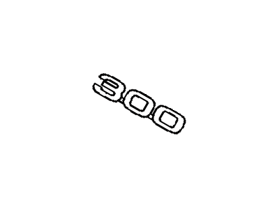 2000 Lexus RX300 Emblem - 75443-48010