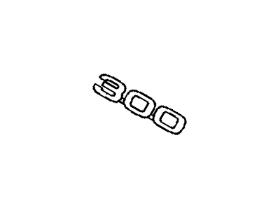 Lexus RX300 Emblem - 75443-48010