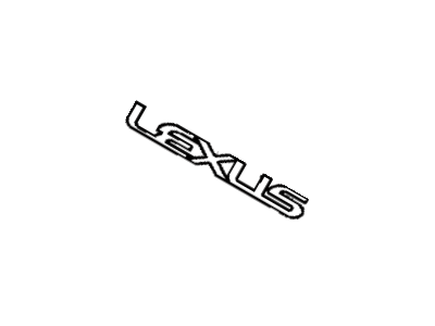 Lexus RX300 Emblem - 75441-48010