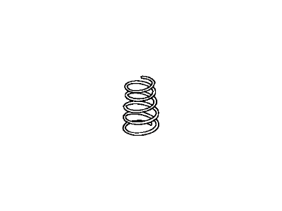 Lexus 48231-48010 Spring, Coil, Rear