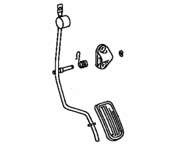 Lexus 78120-48020 Rod Assy, Accelerator Pedal