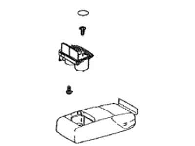 Lexus 72830-06G10-A1 ARMREST ASSY, RR SEA