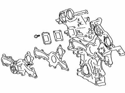 Lexus 11310-31060 Cover Assy, Timing Chain