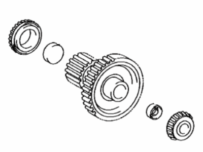 Lexus 41206-06020 Gear Sub-Assembly, PINIO