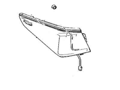 Lexus 81560-06860 Lamp Assembly, RR COMBIN