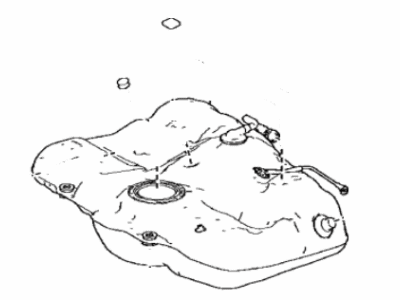 Lexus 77001-33420 Tank Sub-Assy, Fuel