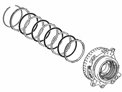 Lexus 35704-06020 Gear Sub-Assembly, Count