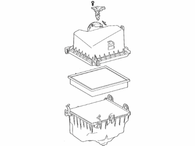 Lexus ES250 Air Filter Box - 17700-F0290