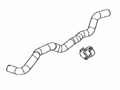 Lexus 87209-06240 Hose Sub-Assembly, Water