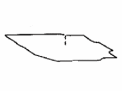 Lexus 79977-06090 Felt, Seat Back