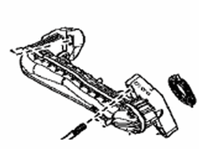 Lexus 25601-F0010 Pipe Sub-Assembly EGR