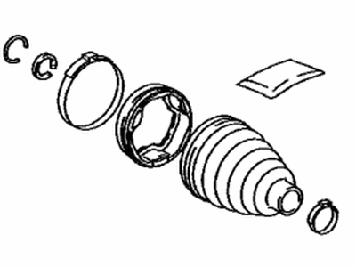 Lexus 04437-08080 Boot Kit, FR Drive S