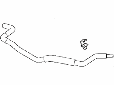 Lexus 23820-F0360 Hose Assembly, Fuel VAPO