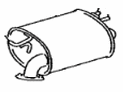 Lexus ES350 Tail Pipe - 17430-F0430