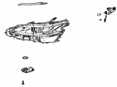 2022 Lexus ES250 Headlight - 81150-06G50