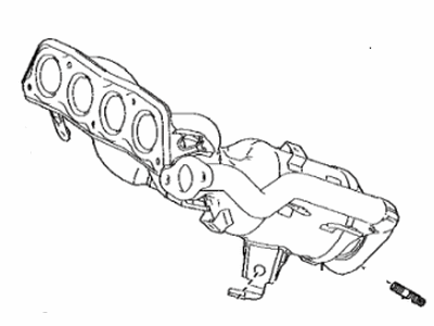 2021 Lexus ES350 Exhaust Manifold - 17141-F0010