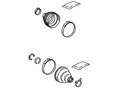 Lexus 04429-0R070 Boot Kit, RR Drive S