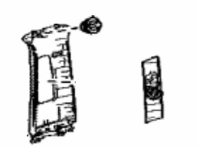 Lexus 62410-06211-E2 GARNISH ASSY, CTR PI