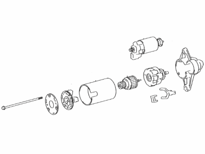 2022 Lexus ES350 Starter Motor - 28100-F0060