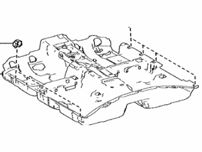 Lexus 58511-06060 Mat, Floor, FR