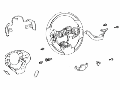 Lexus 45100-06S20-C3 Steering Wheel Assembly