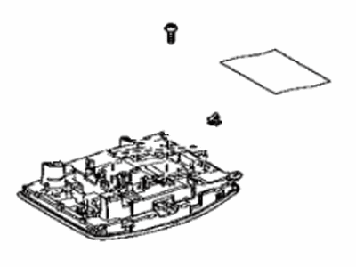 Lexus 81260-06061-A0 LAMP ASSY, MAP