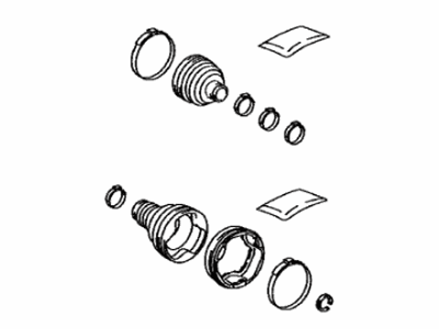 Lexus 04427-08190 Boot Kit, FR Drive S