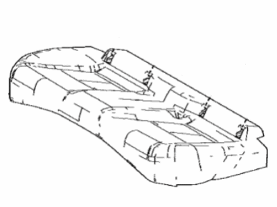 Lexus 71075-06N00-E8 COVER SUB-ASSY, RR S