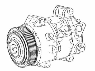 2021 Lexus ES350 A/C Compressor - 88310-06570