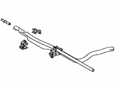 Lexus 16282-25030 Hose, Water By-Pass