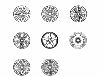 2021 Lexus ES350 Spare Wheel - 4261A-06200