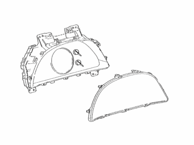 Lexus 83800-0XR00 Meter Assembly, COMBINAT