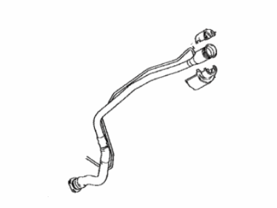 Lexus 77201-06290 Pipe Sub-Assembly, Fuel