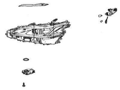 2022 Lexus ES350 Headlight - 81110-06G50