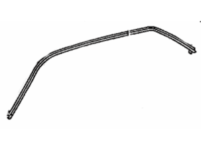 Lexus 62382-50030 Weatherstrip, Roof Side Rail, LH