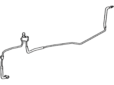 Lexus 88706-53050 Tube Sub-Assy, Liquid, A