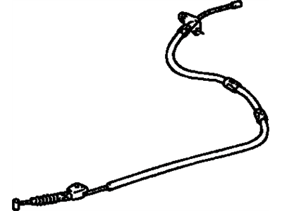 Lexus 46420-53010 Cable Assy, Parking Brake, NO.2