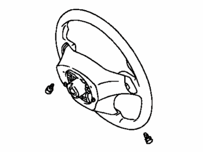 Lexus 45100-53160-C0 Steering Wheel Assembly