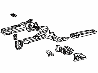 Lexus 57102-53020 Member Sub-Assy, Front Side, LH