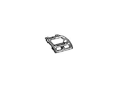 Lexus 55662-53020 Bezel, Instrument Panel Resister, NO.2