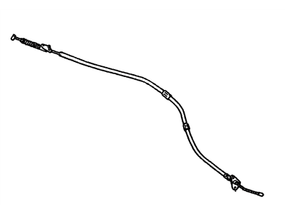 Lexus IS300 Parking Brake Cable - 46430-53010