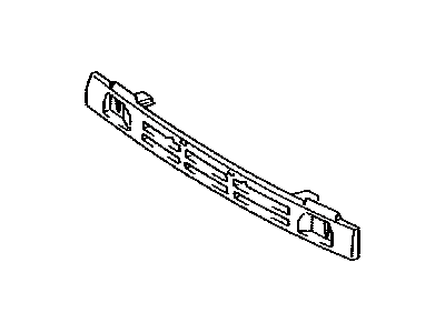 Lexus 52611-53020 Absorber, Front Bumper Energy