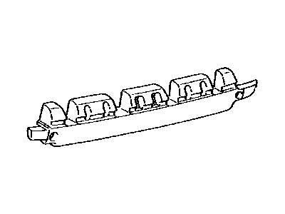 Lexus 52615-53040 Absorber, Rear Bumper Energy