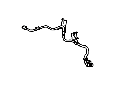 Lexus 89543-53010 Sensor, Speed, Front LH