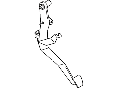 Lexus 31301-53050 Clutch Pedal Sub-Assembly