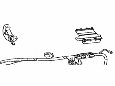 Lexus 82145-53541 Wire, Instrument Panel