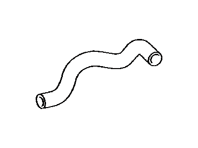 Lexus 16572-46290 Hose, Radiator, Outlet